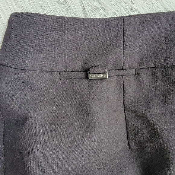 Donated. Calvin Klein Black Business Skirt - Picture 4 of 7